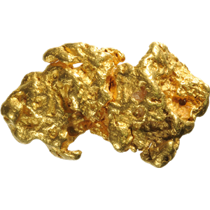 Gold nugget PNG image-10992